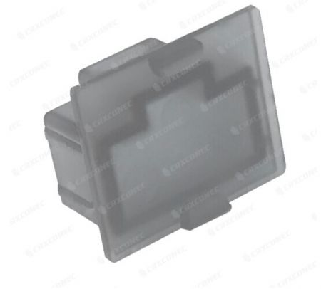 پوشش گرد و غبار RJ45 کیستون به رنگ مشکی - پوشش گرد و غبار خروجی اترنت.